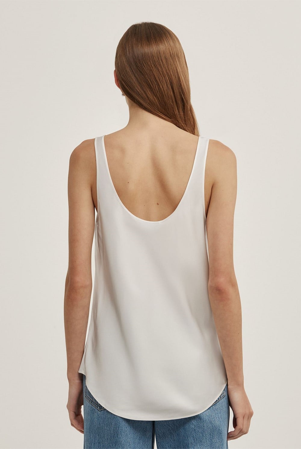 Satin Tank Top
