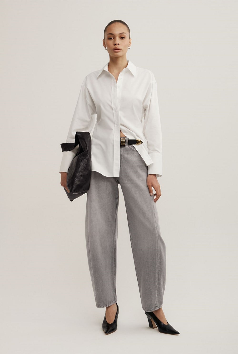 Cinched Waist Shirt