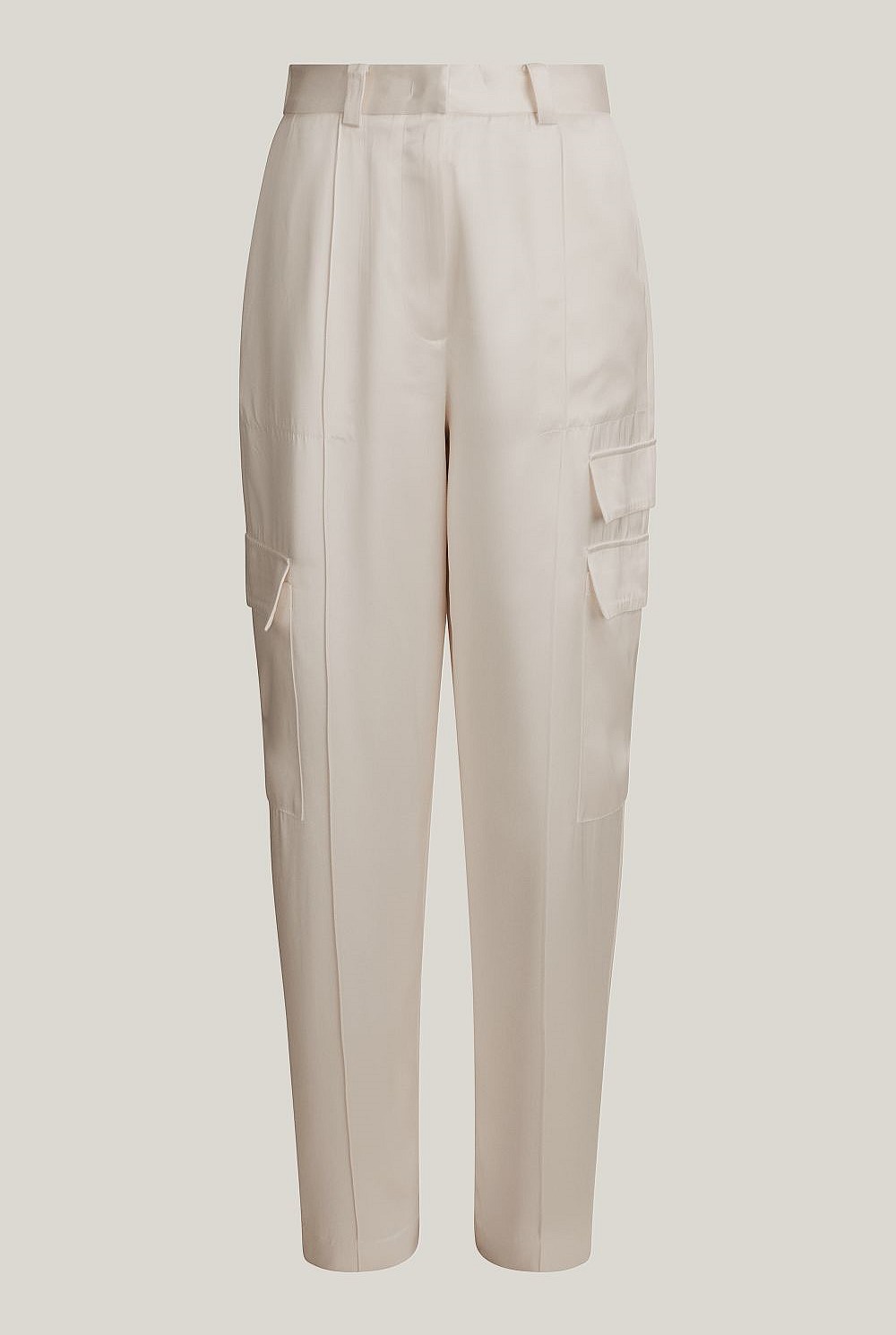 Satin Cargo Pant