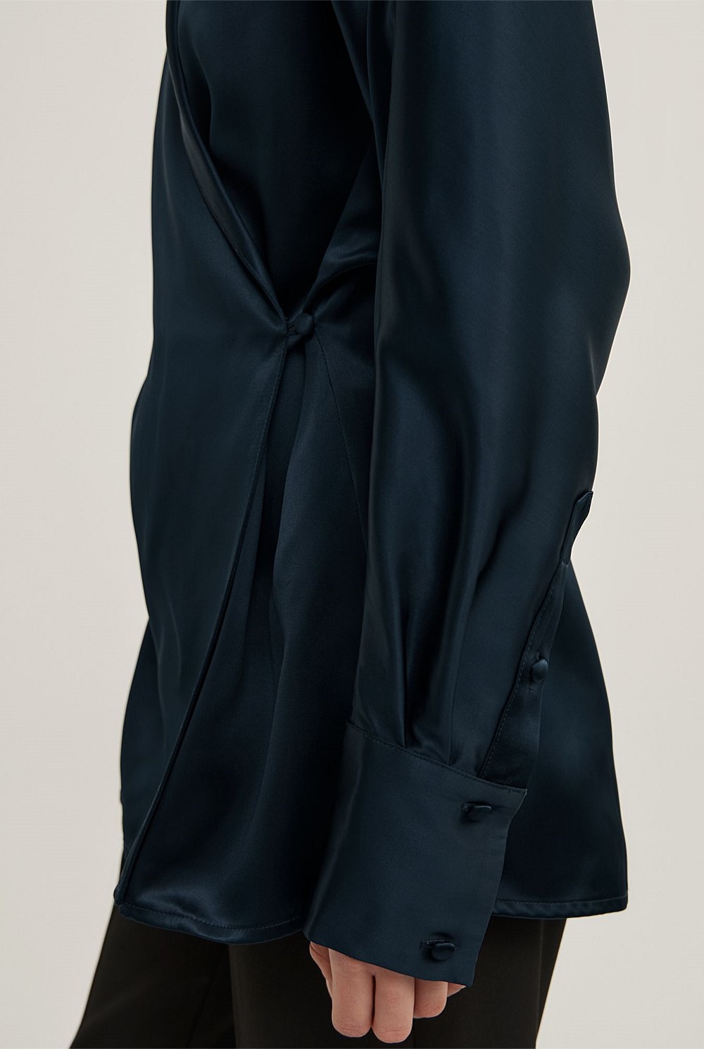 Wrap Fluid Shirt