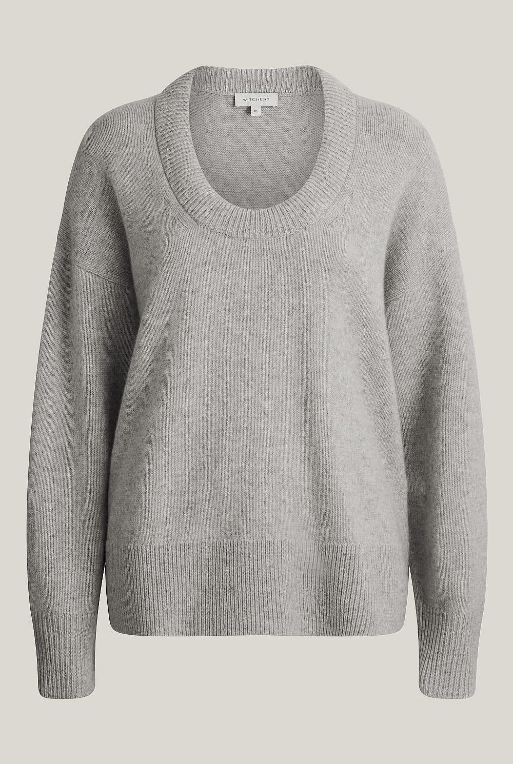 Relaxed Scoop Knit