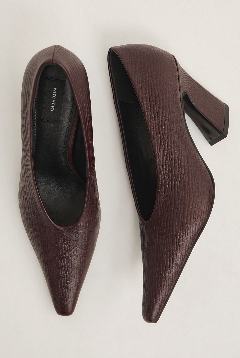 Avery Textured Heels