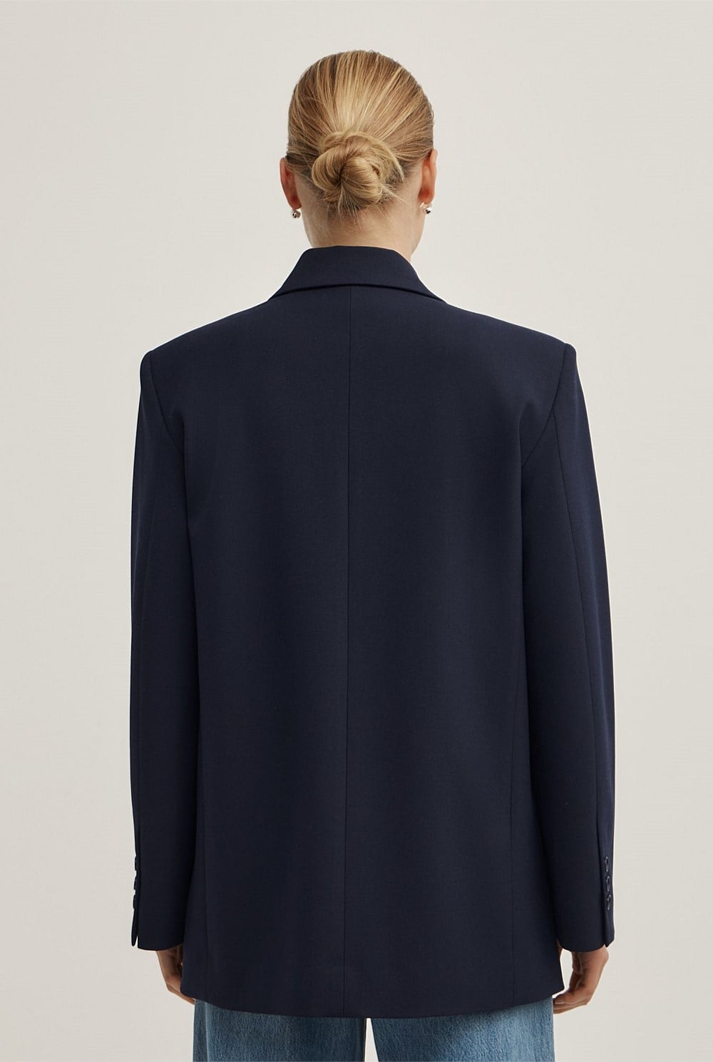 Wrap Front Blazer