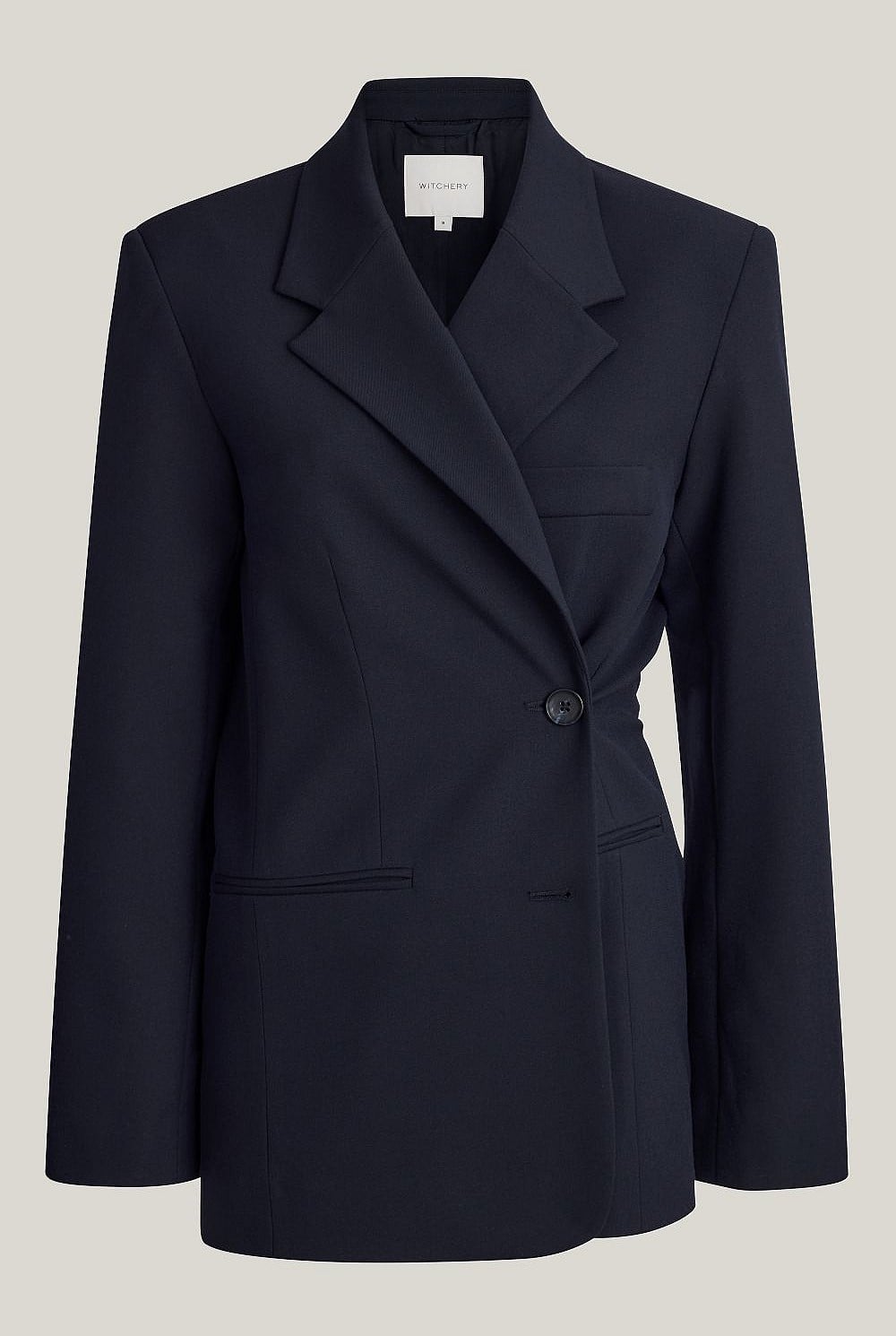 Wrap Front Blazer
