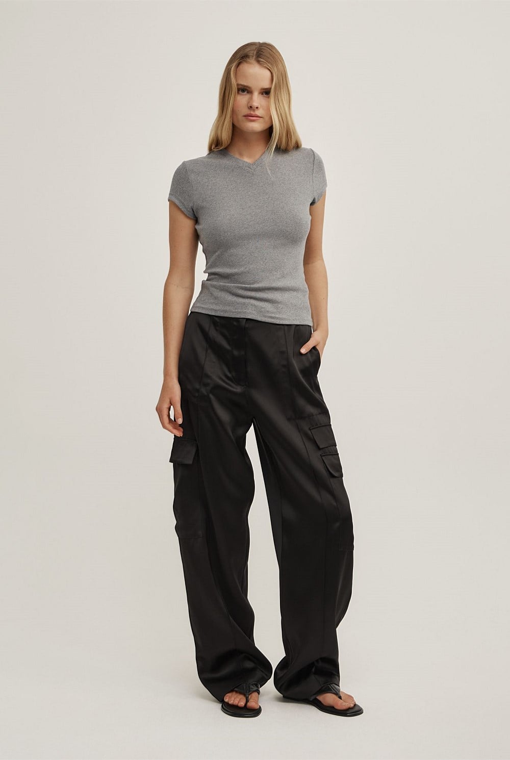 High V-Neck T-Shirt