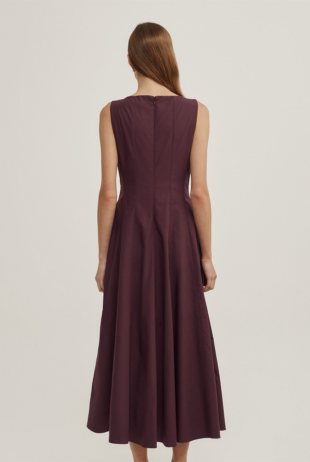 Panelled Midi Dress