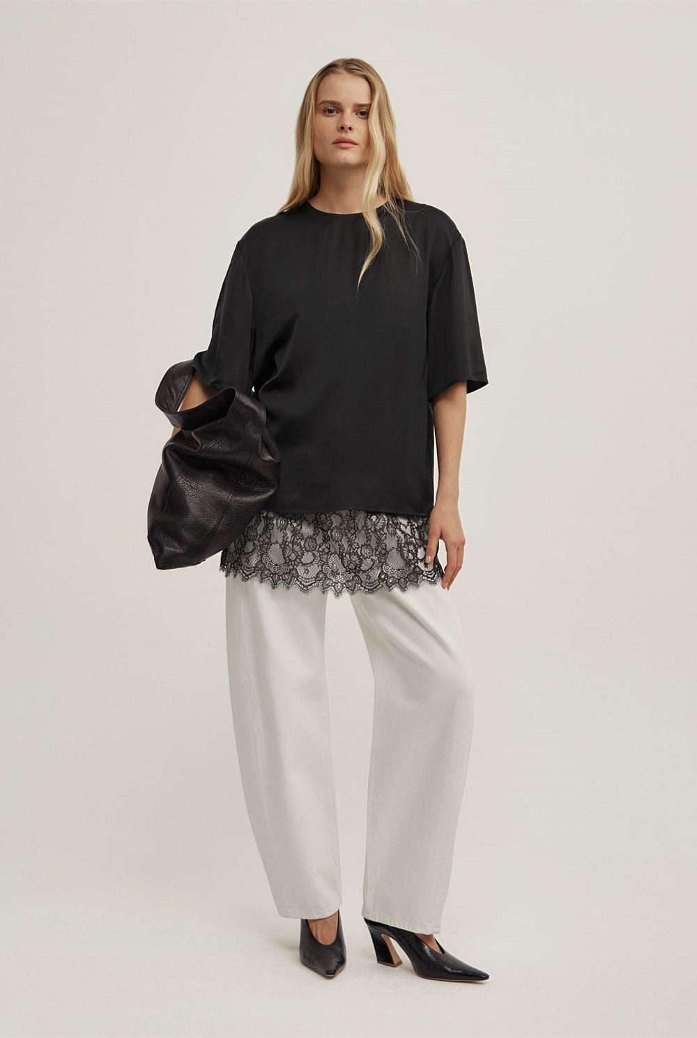 Satin T-Shirt