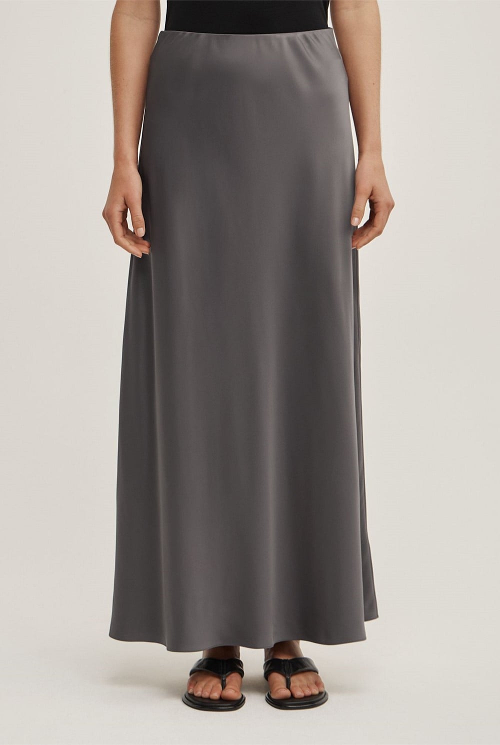 Bias Slip Skirt