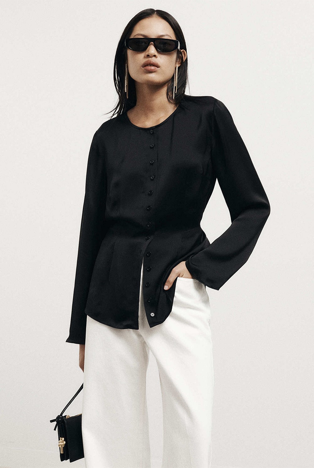 Button Through Top