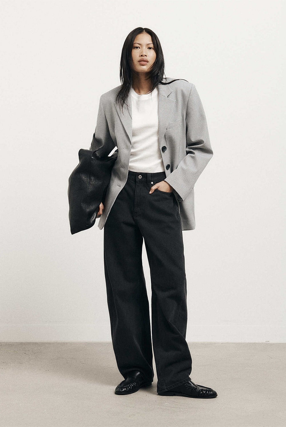 Houndstooth Blazer