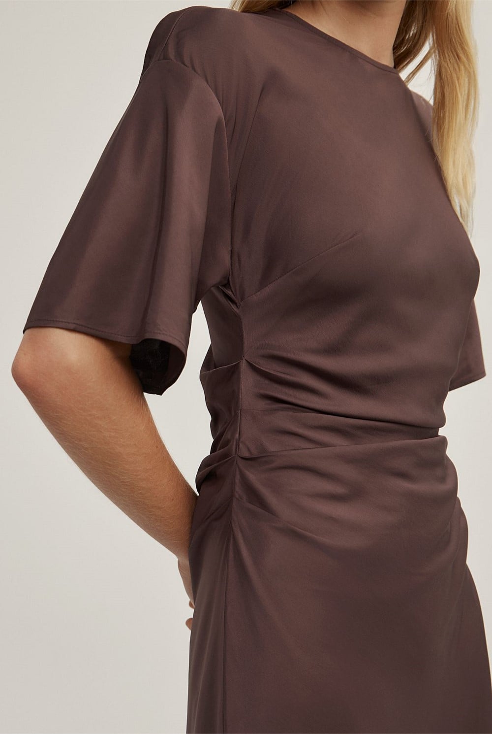 Tuck Waist Dress