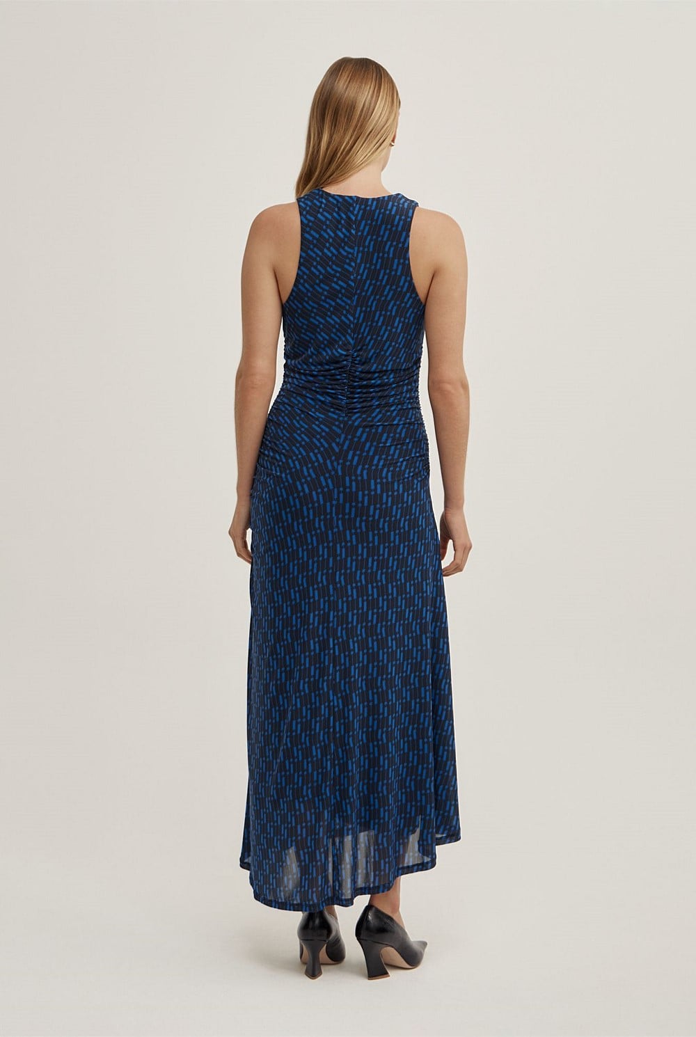Ruch Crew Neck Mesh Dress