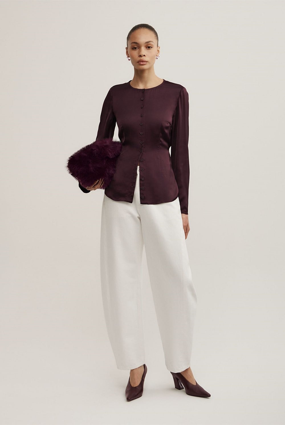 Button Through Top
