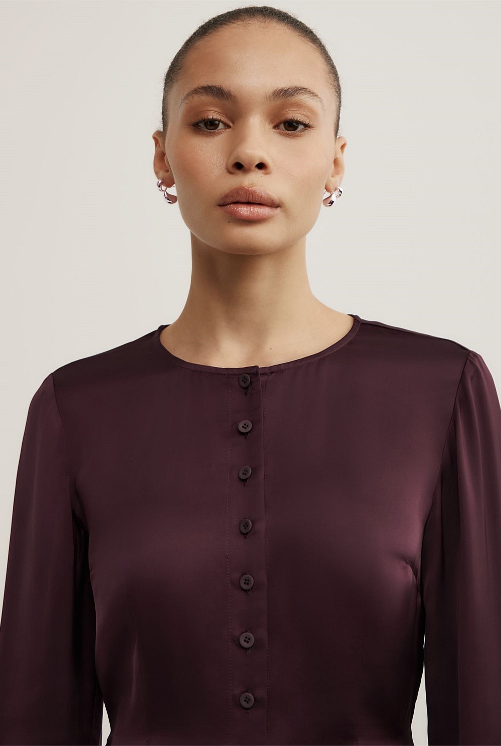 Button Through Top