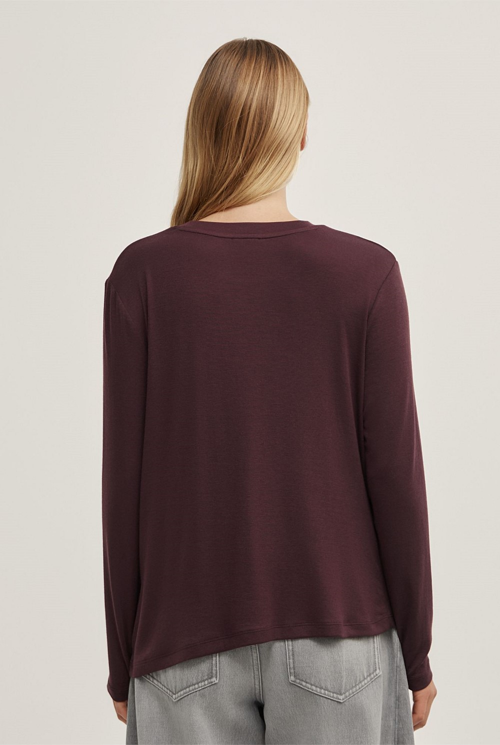 Relaxed Draped Top