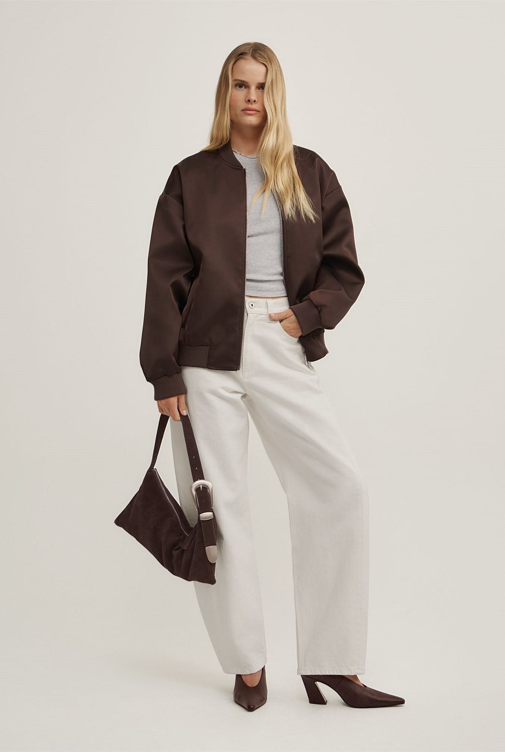 Nara Slouch Leather Bag