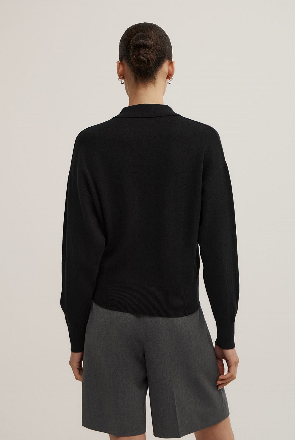 Collared Knit Polo