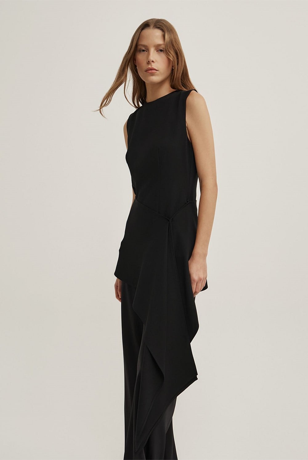Sash Wrap Top