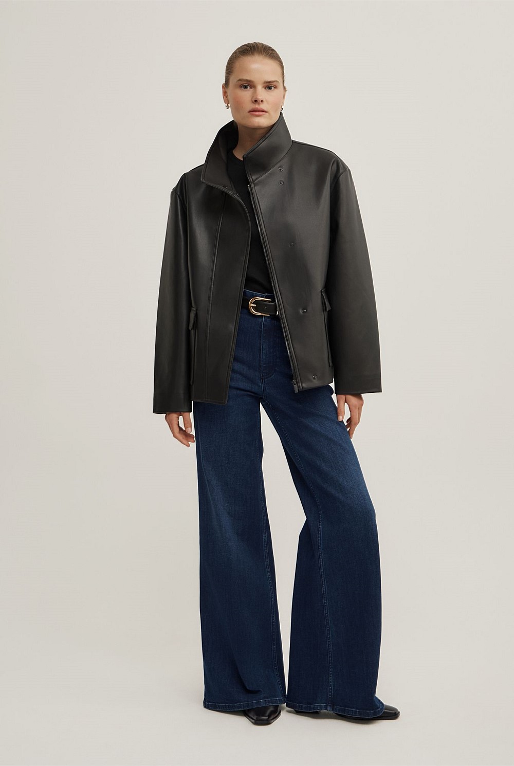 Palazzo Denim Jeans