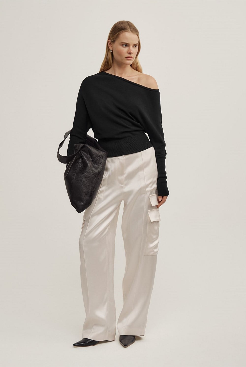 Fine Asymmetric Knit