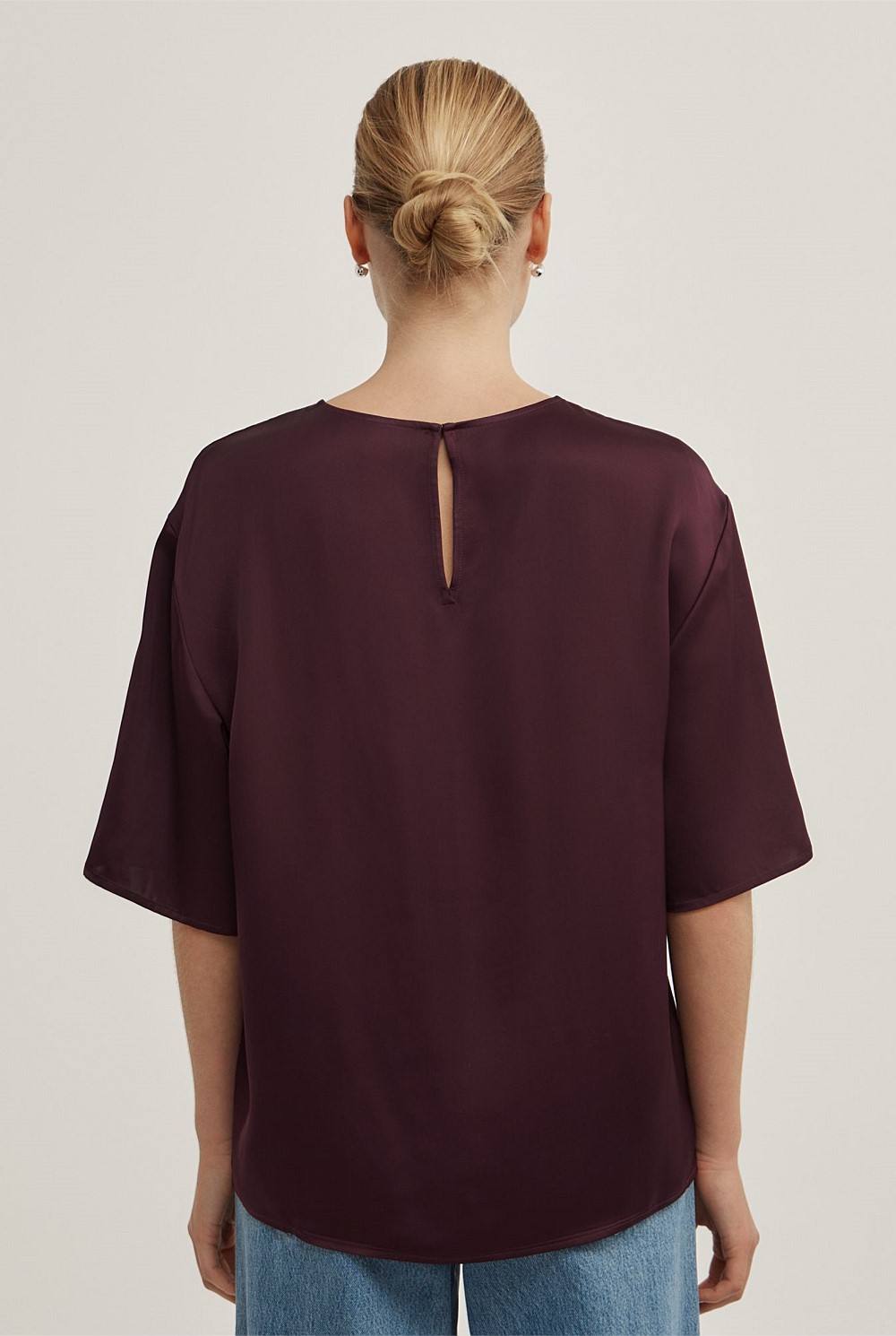 Satin T-Shirt