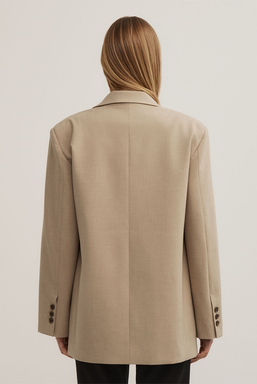Wrap Front Blazer
