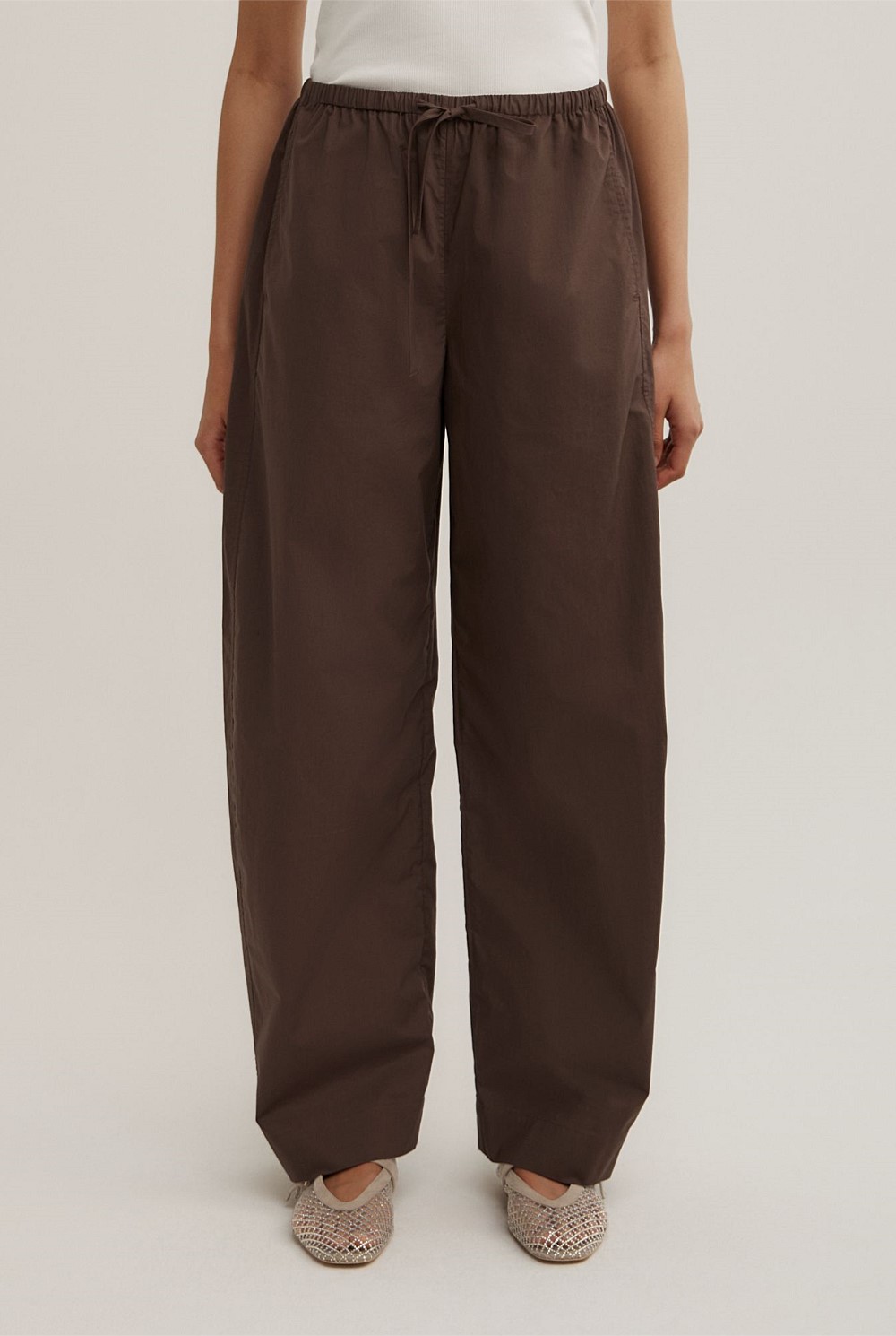 Pull On Barrel Pant