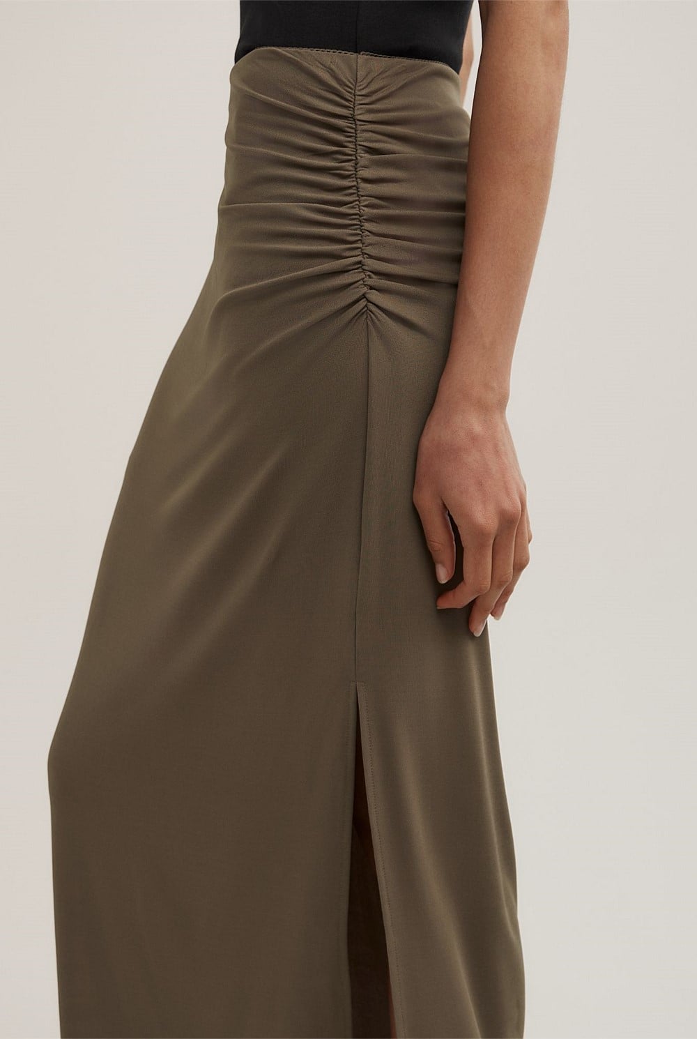 Side Gather Skirt