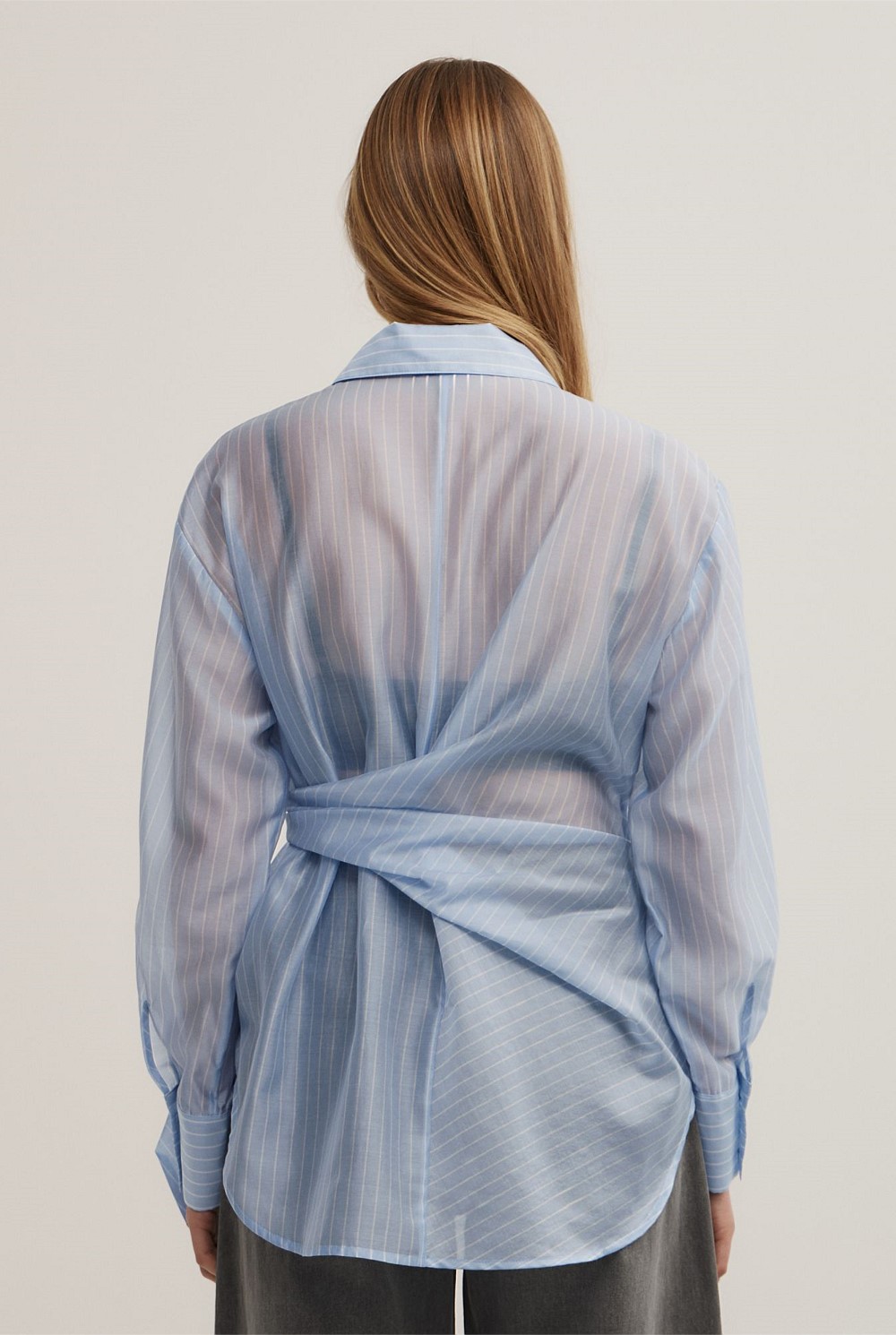 Button Tie Up Shirt