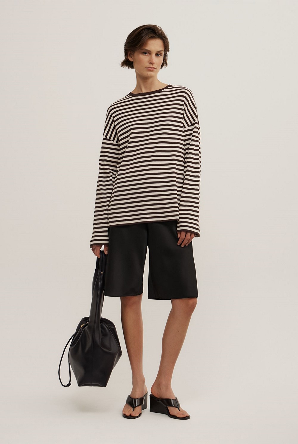 Crew Long Sleeve Stripe T-Shirt
