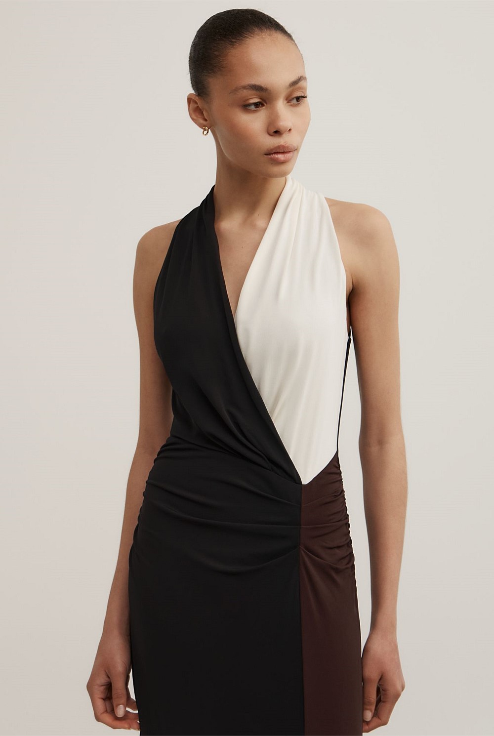 Colour Blocked Dress