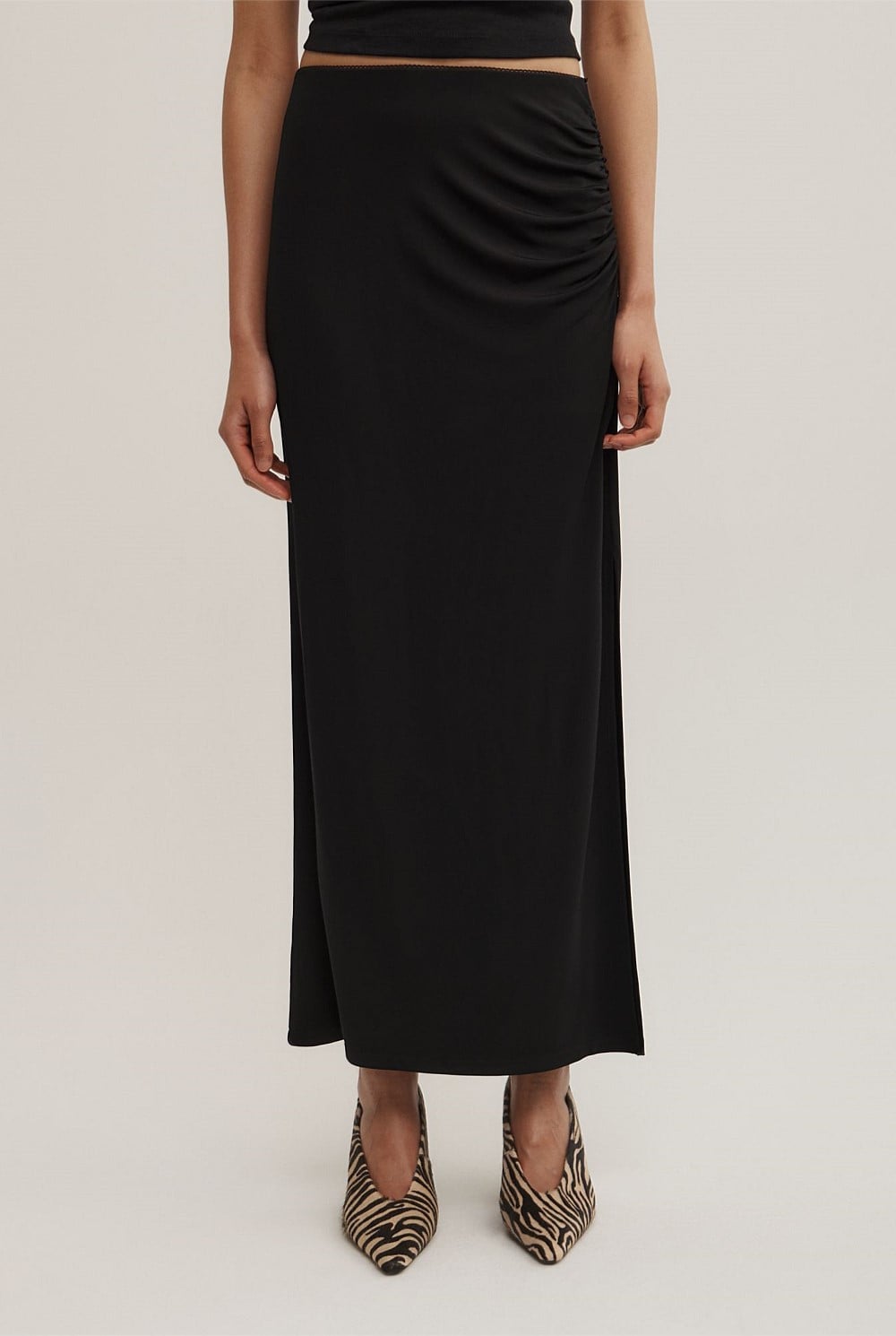 Side Gather Skirt