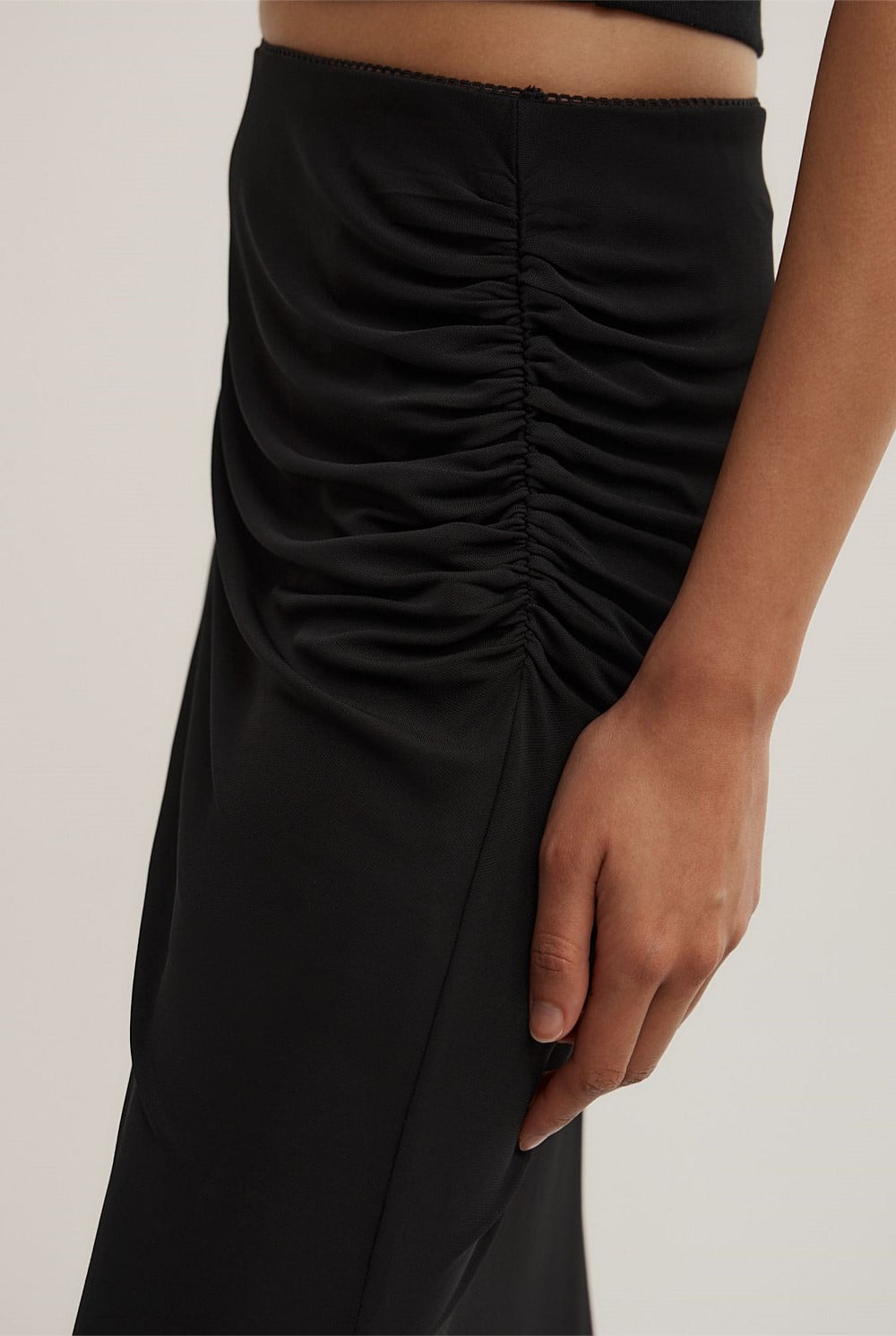 Side Gather Skirt