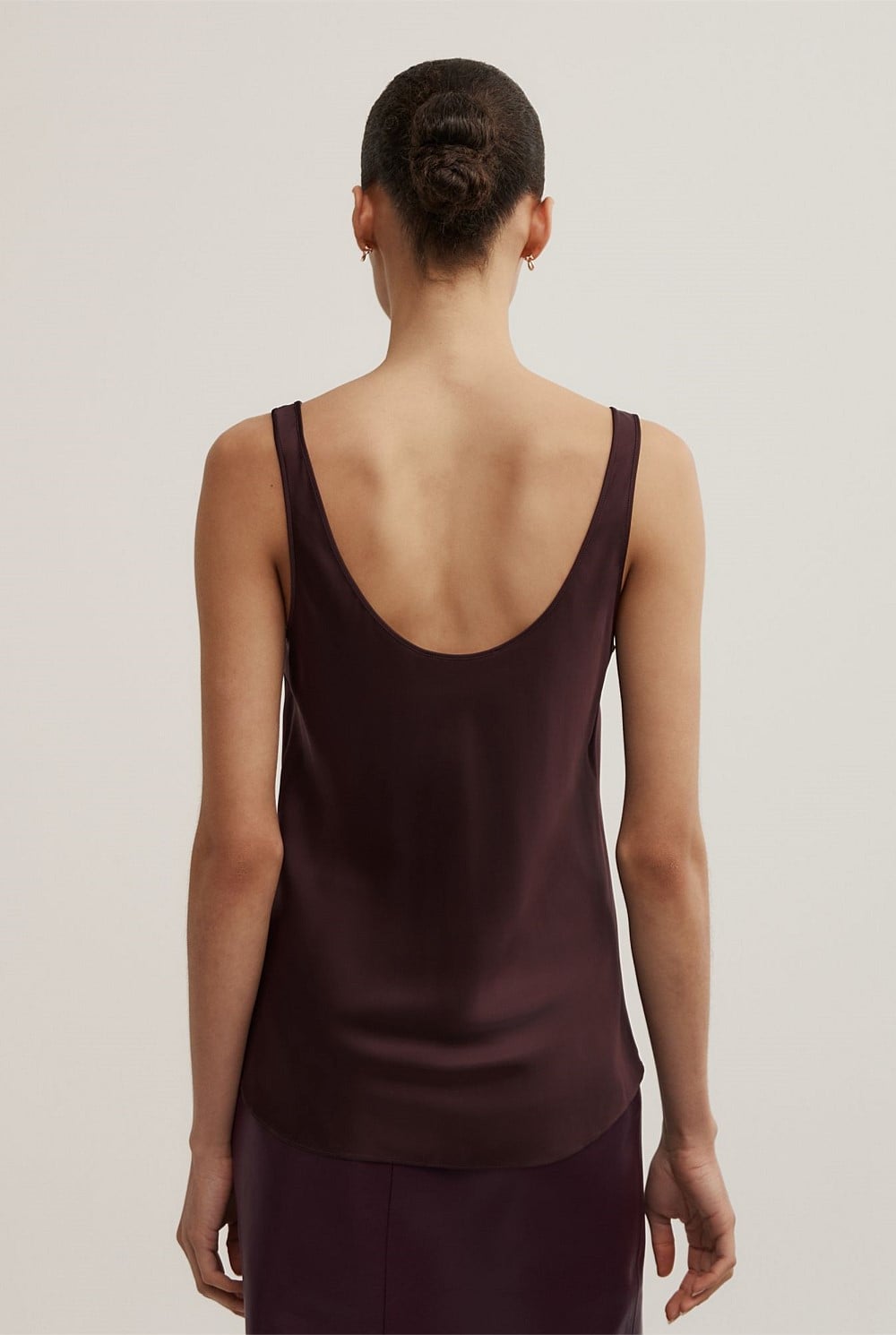 Satin Tank Top