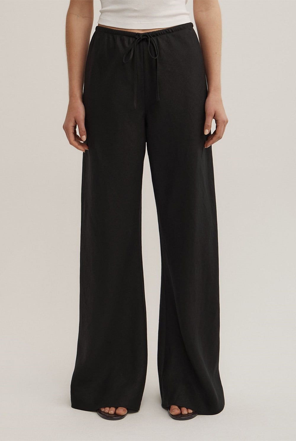 Bias Linen Pant