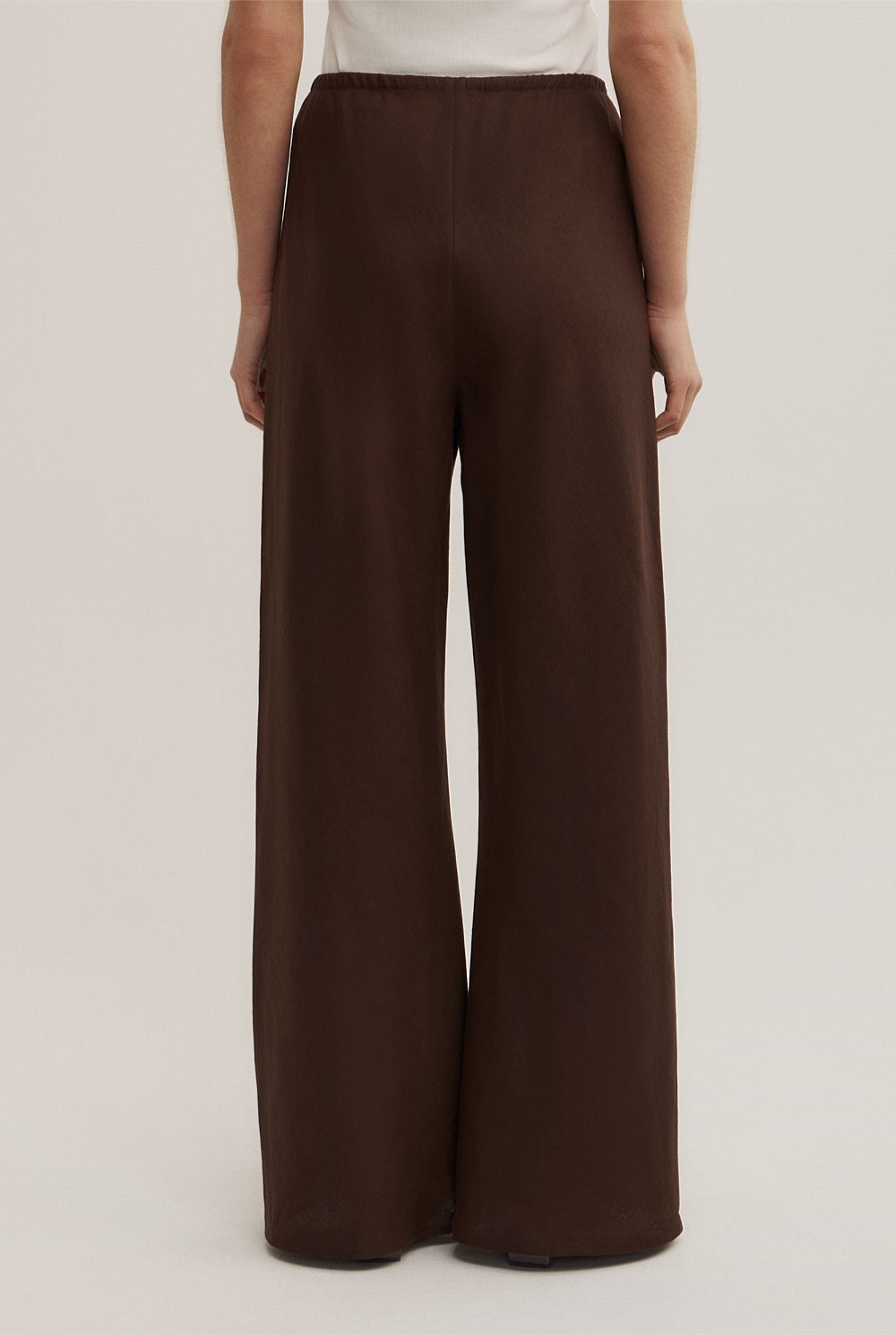 Bias Linen Pants