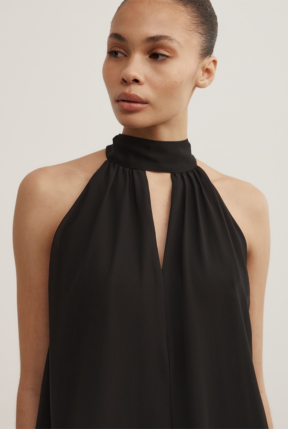 Halter Tie Back Top