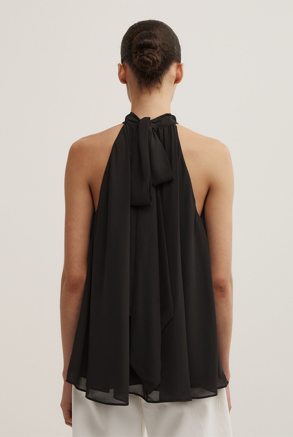 Halter Tie Back Top