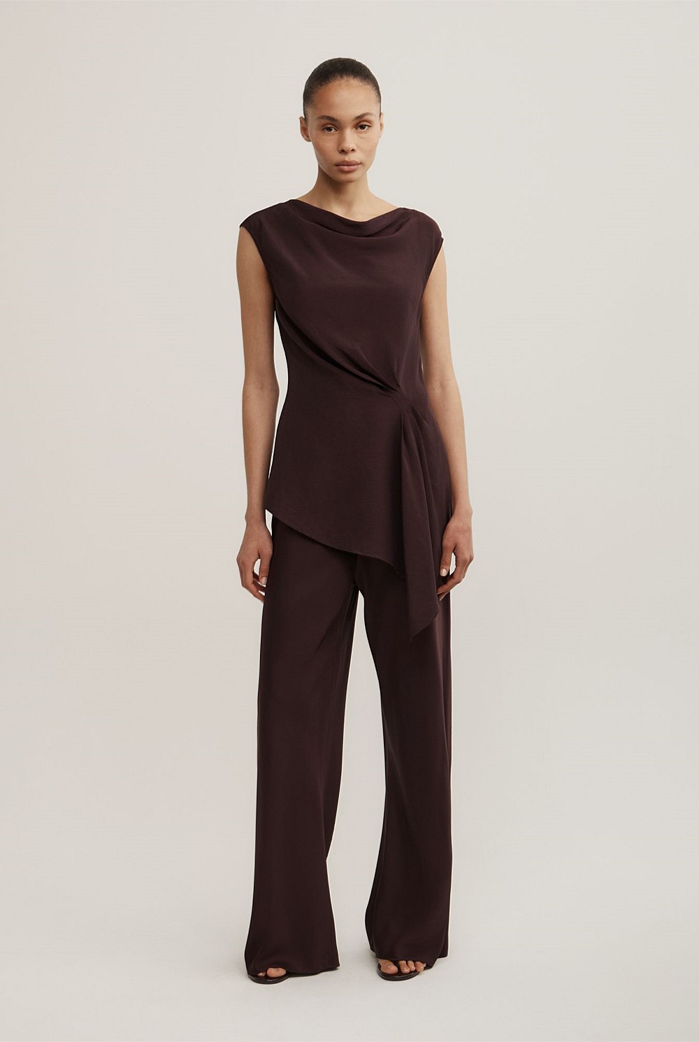 Tuck Drape Shirt