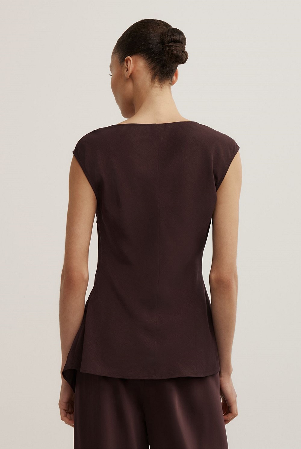 Tuck Drape Shirt