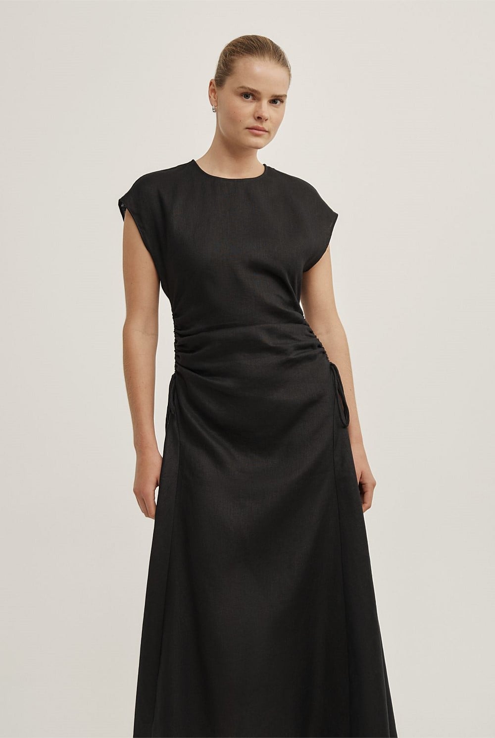 Side Gather Dress