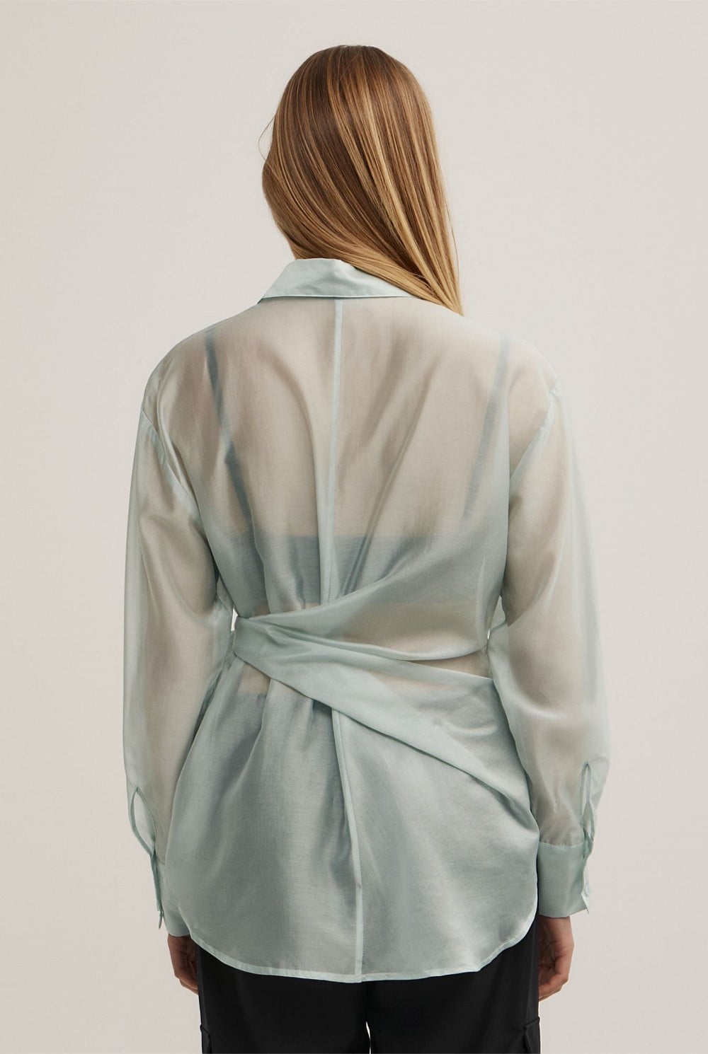 Button Tie Up Shirt