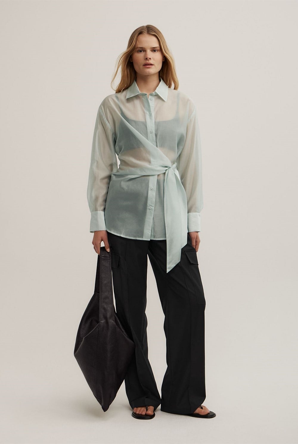 Button Tie Up Shirt