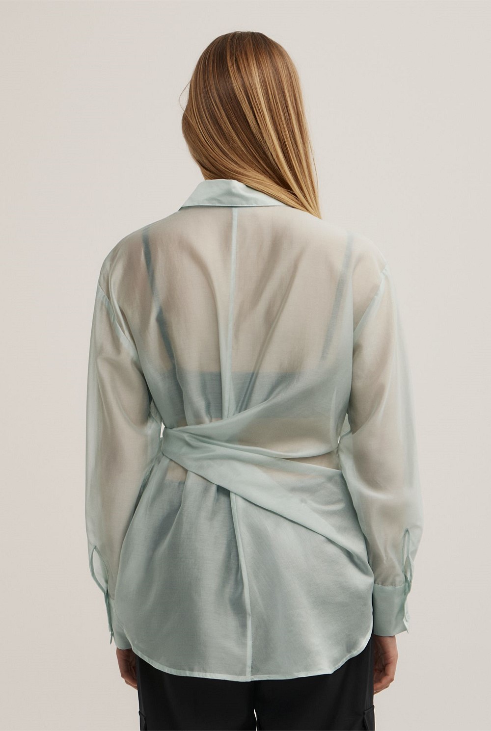 Button Tie Up Shirt