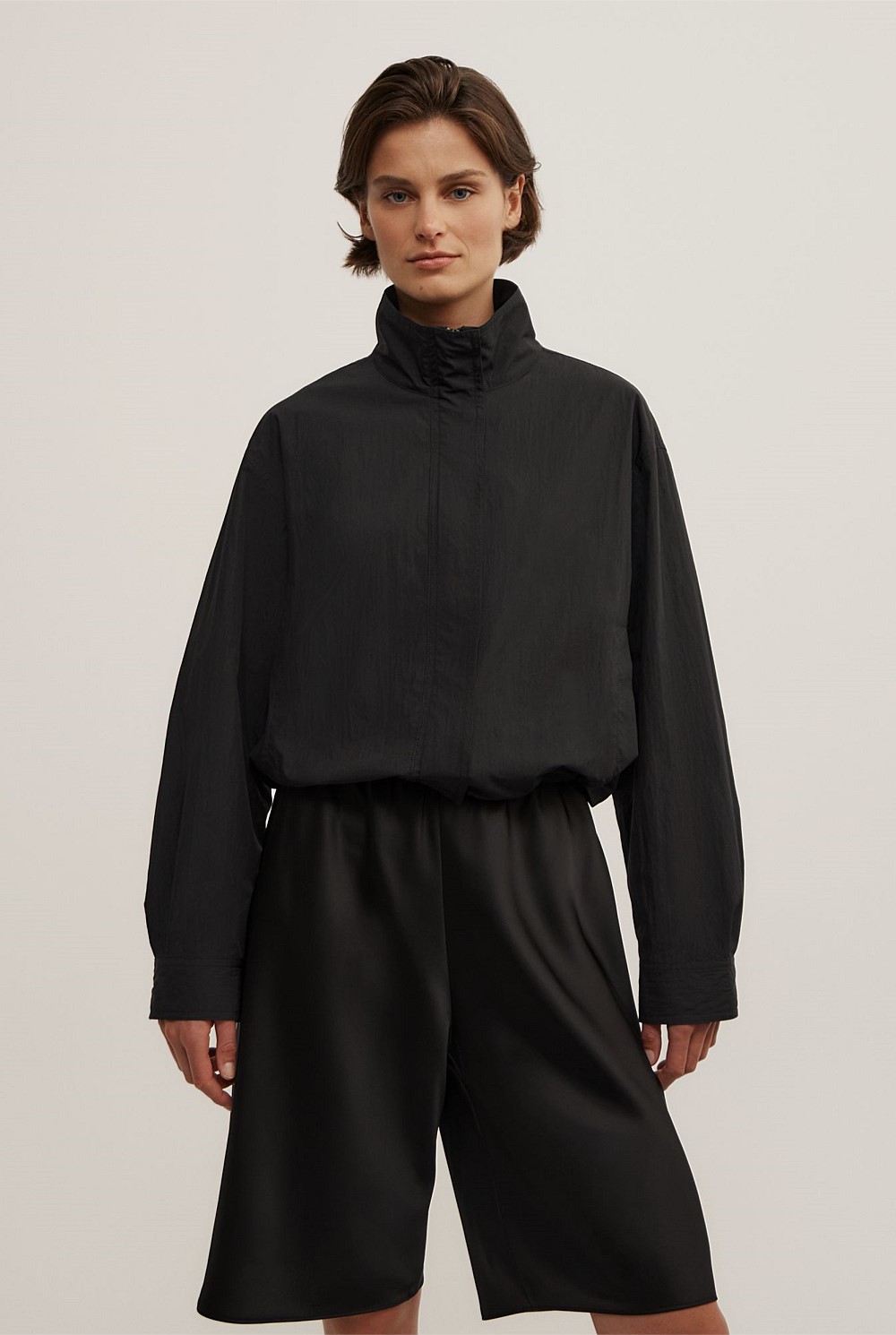 Funnel Zip Through Jacket