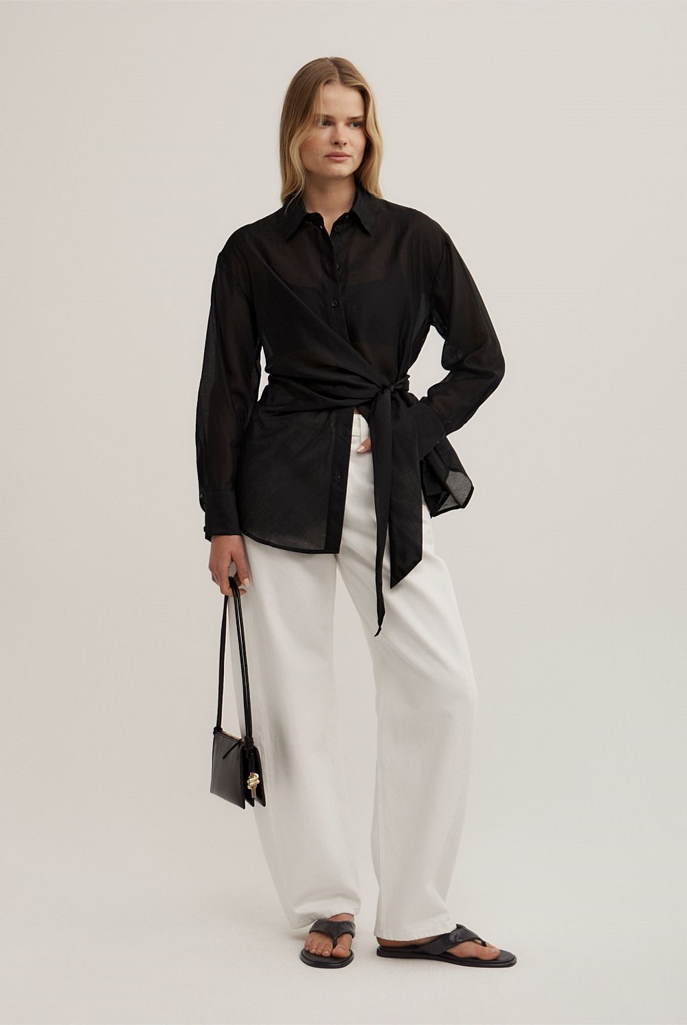 Button Tie Up Shirt