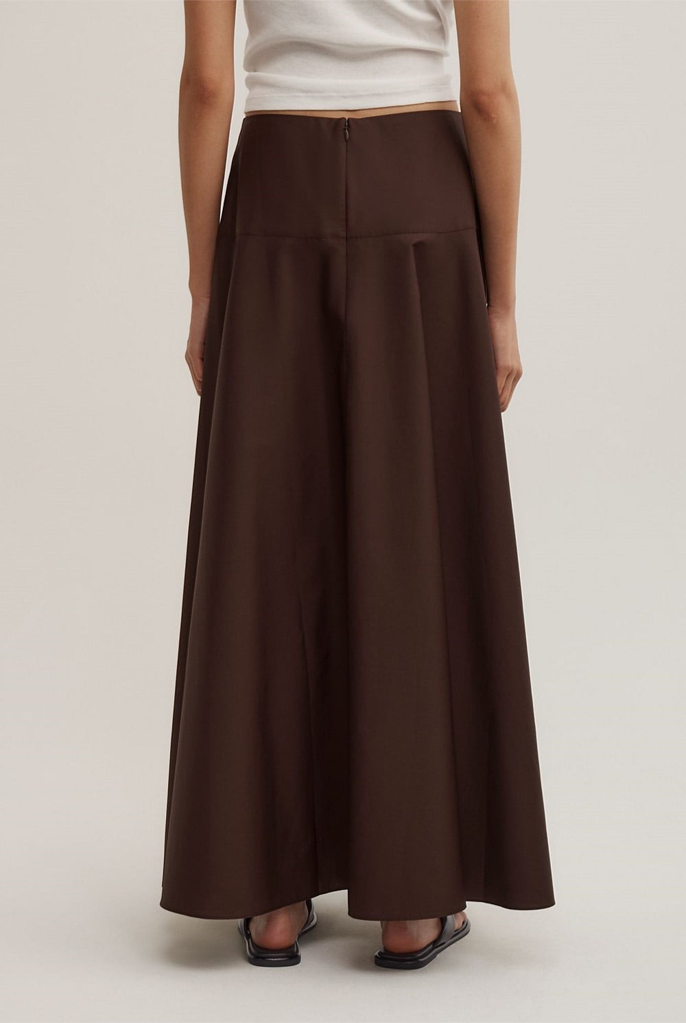 Cotton Basque Skirt