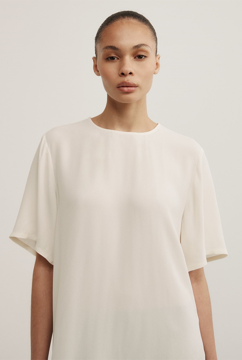 Asymmetric Longline T-Shirt