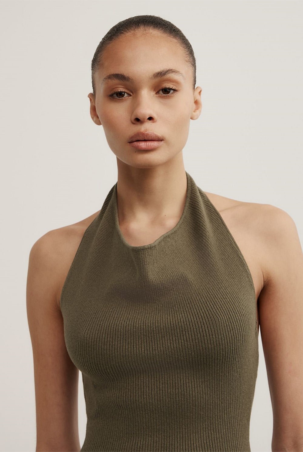 Halter Knit Top