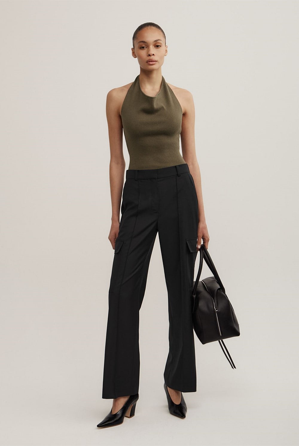 Halter Knit Top